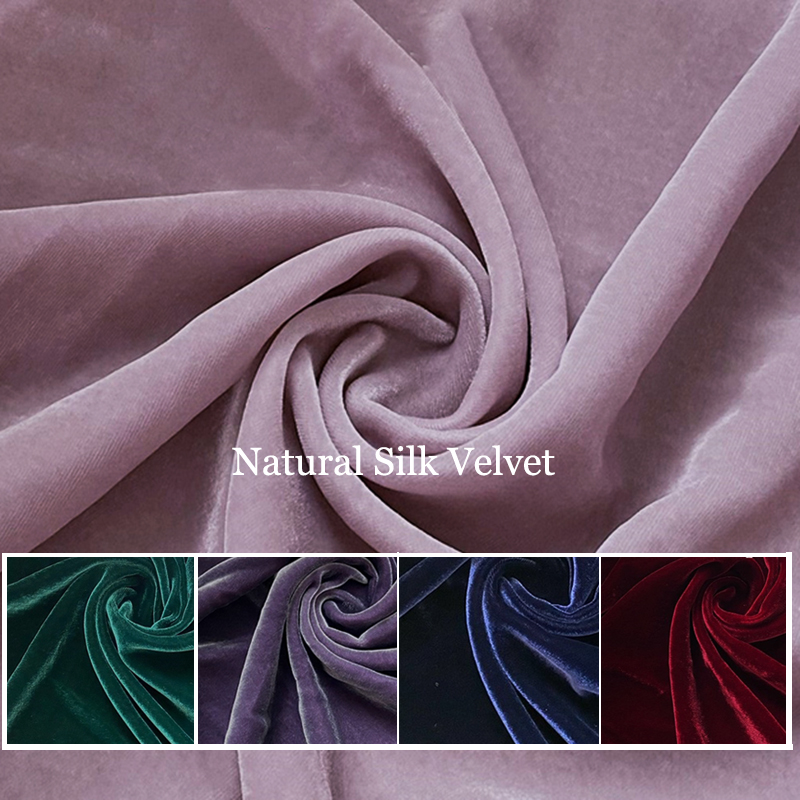 Linen Fabric Natural - 100cm*140cm Black White Silk Viscose Velvet