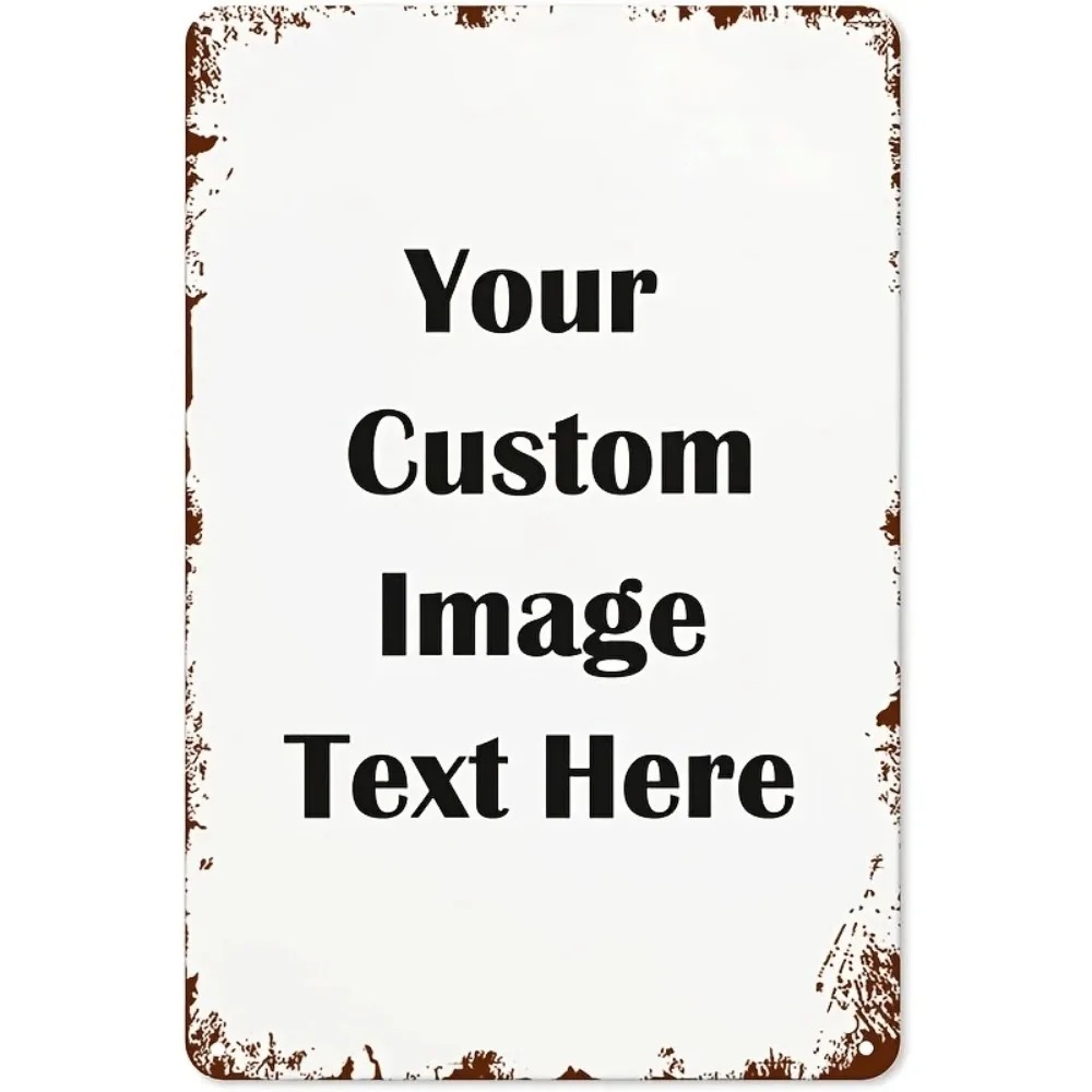 Embroidery Garden - 1pc 2D Flat Waterproof Rustic Custom