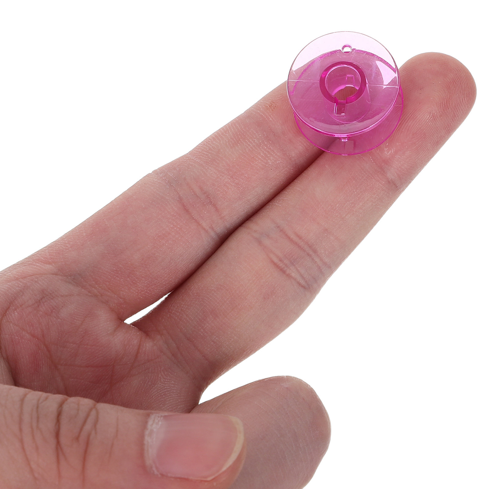 Embroidery Threads - 50Pcs Plastic Embroidery Bobbins Clear Sewing