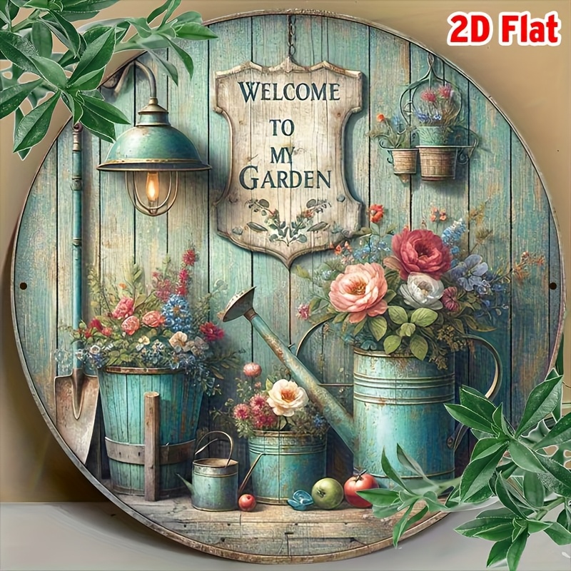Embroidery Garden - 2D flat, 2D flat 1pc -
