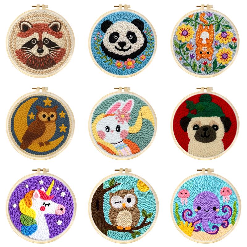 Punch Needle Handle - DIY Punch Needle Embroidery Kits For
