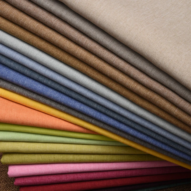 Linen Fabric Natural - Thickened Cotton Linen Fabric By The