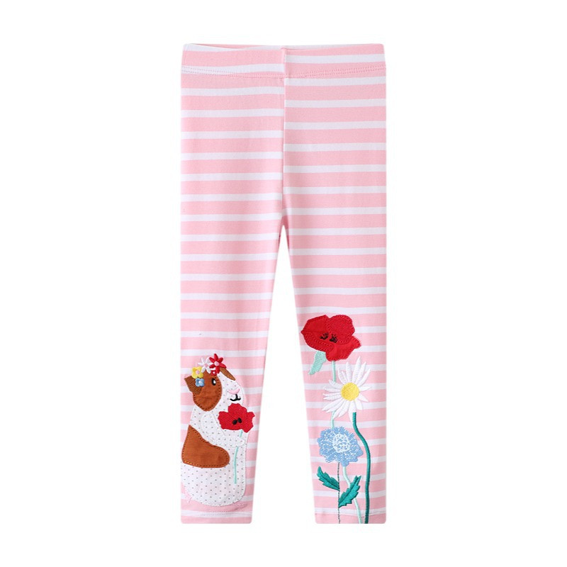 Jumping Meters Baby Girls Legg - Embroidery Unicorn recension och pris