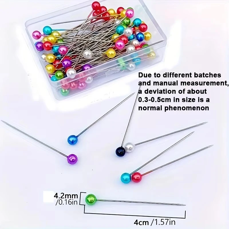 100Pcs Fashion Sewing Needles  - Embroidery Glass Beads recension och pris