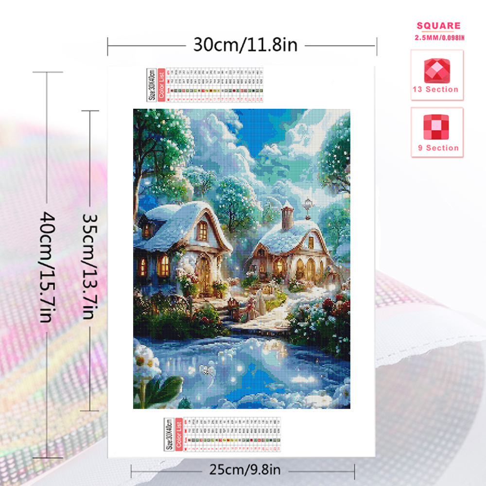 Evershine House Diamond Painti - Embroidery Garden recension och pris