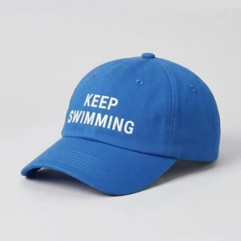 2026 Trendy keep Swimming New  - Embroidery Letter recension och pris