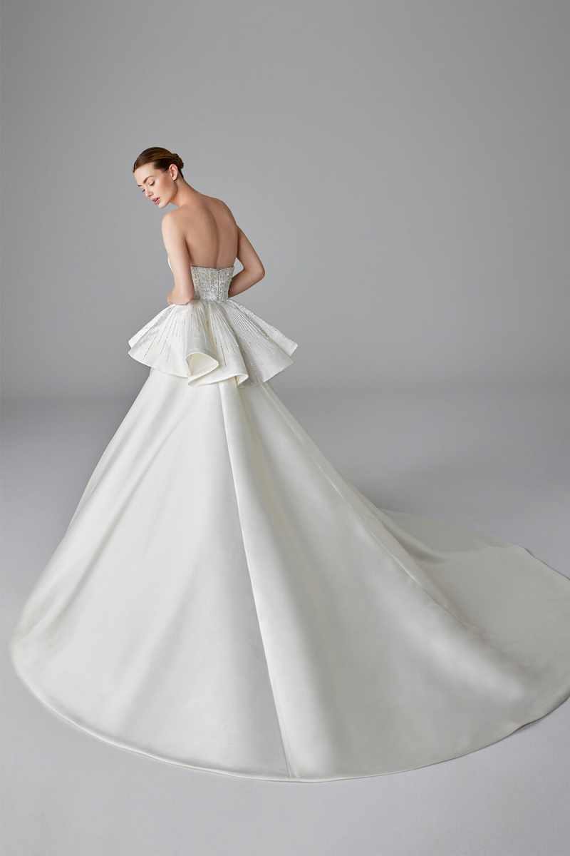 Elegant Wedding Dress A-Line S - Embroidery Online Design recension och pris