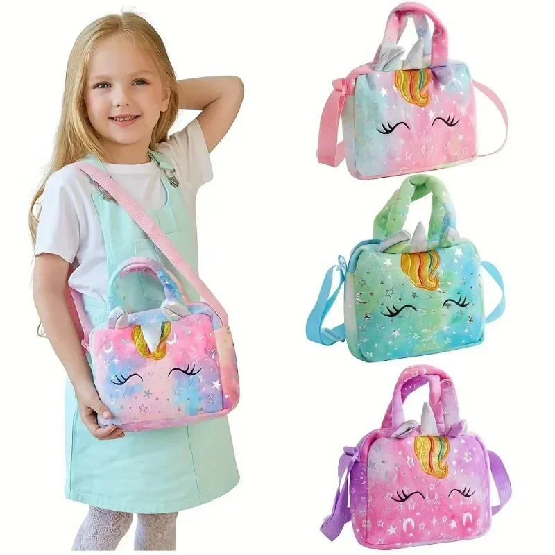 New Fashion Sweet Girls Cute U - Embroidery Unicorn recension och pris