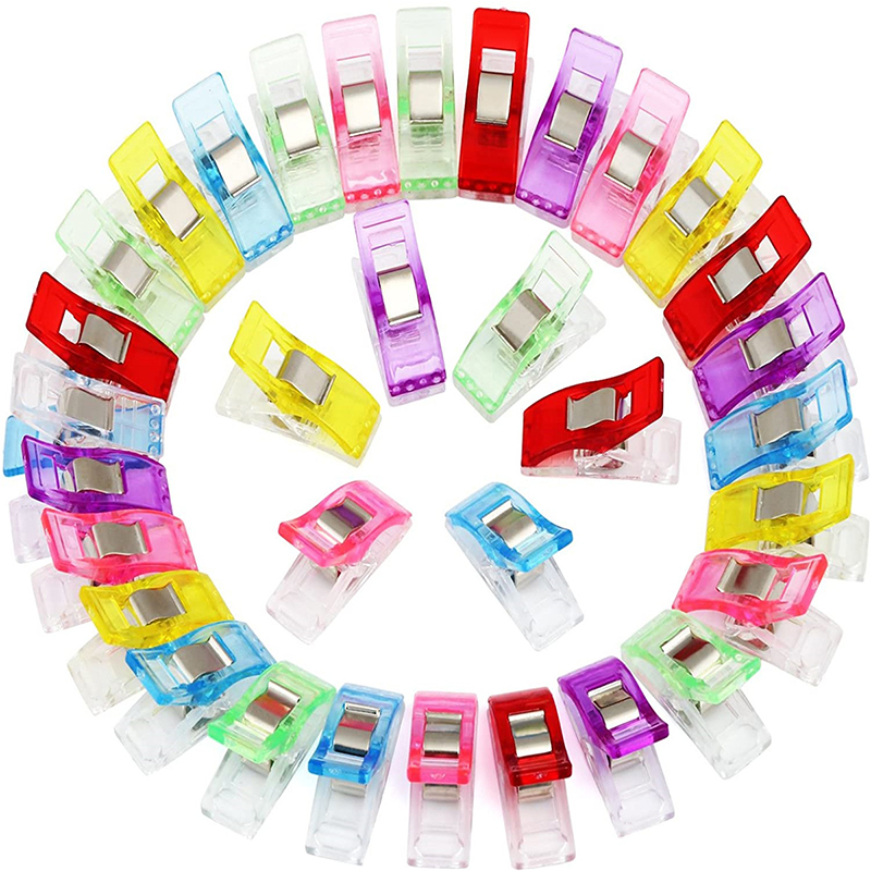 20/40PCS Random Color Clip Pla - Embroidery Art recension och pris