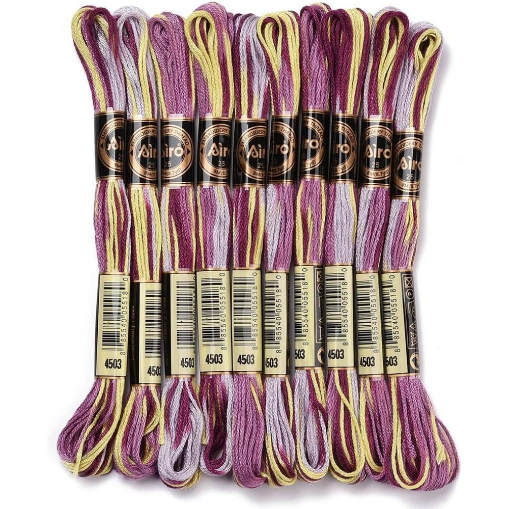 6 Strands Purple Variegated Em - Embroidery Threads recension och pris