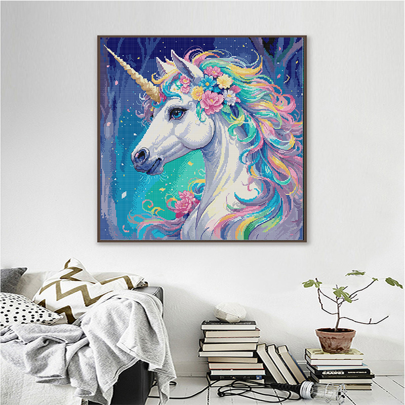 Joy Sunday Animal Pattern Cros - Embroidery Unicorn recension och pris