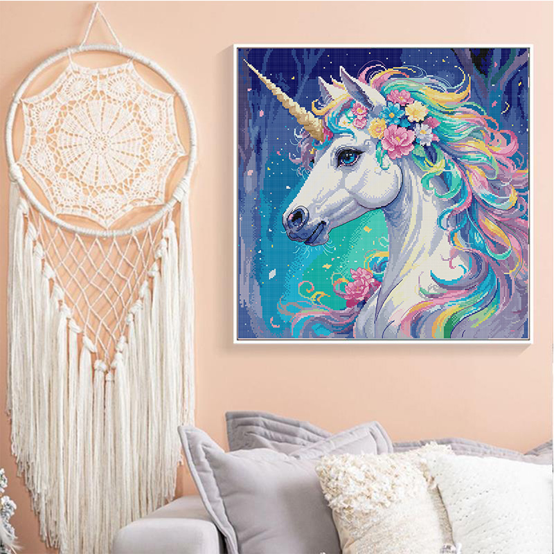 Joy Sunday Animal Pattern Cros - Embroidery Unicorn recension och pris