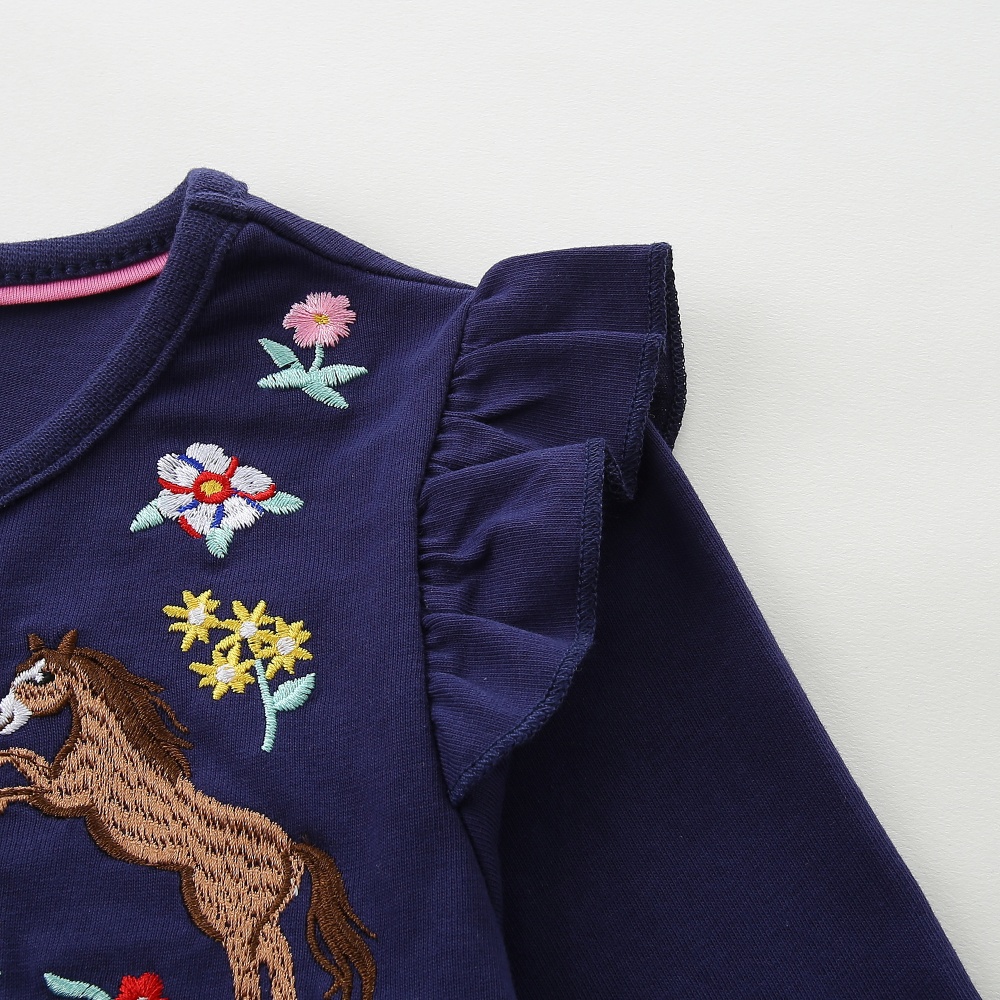 Jumping Meters 2-7T Unicorn Em - Embroidery Unicorn recension och pris