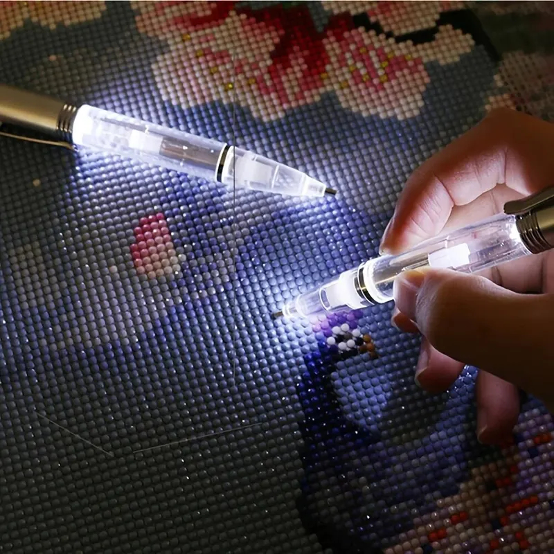 LED Light Diamond Painting Pen - Embroidery Art recension och pris