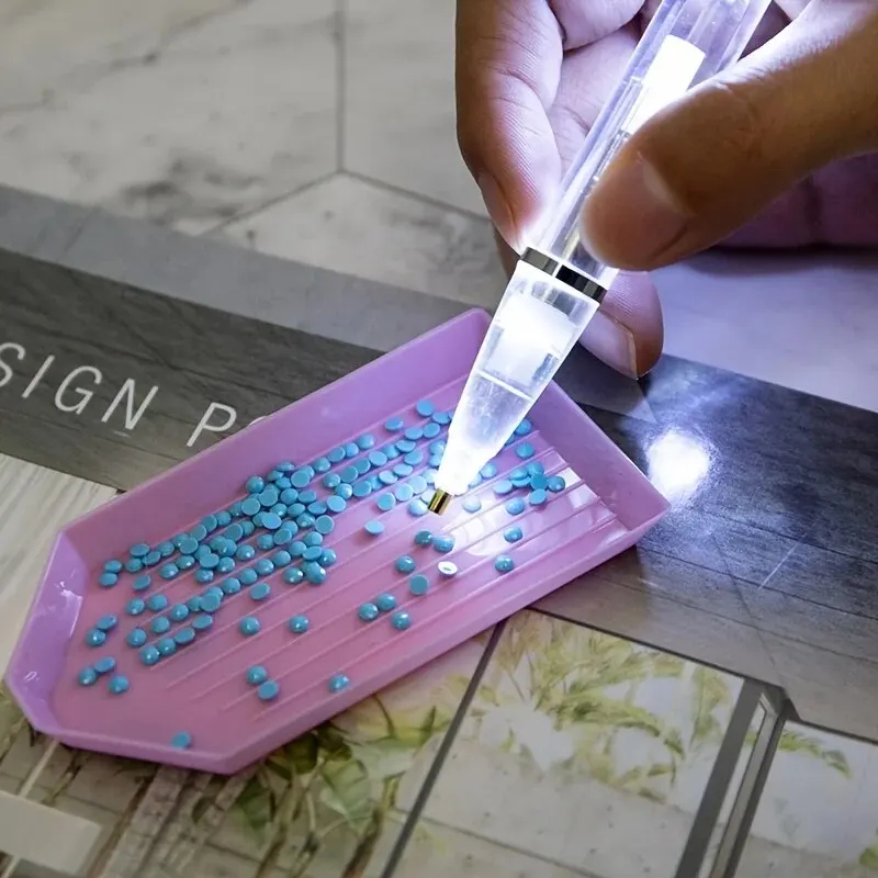 LED Light Diamond Painting Pen - Embroidery Art recension och pris