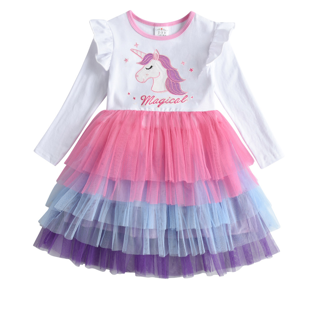 Girl Long Sleeve Unicorn Embro - Embroidery Unicorn recension och pris