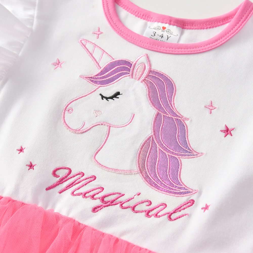 Girl Long Sleeve Unicorn Embro - Embroidery Unicorn recension och pris