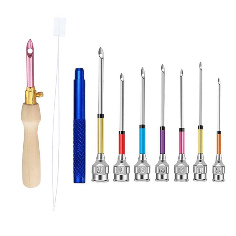 1-17Pcs Punch Needle Tool Kit  - Punch Needle Handle recension och pris