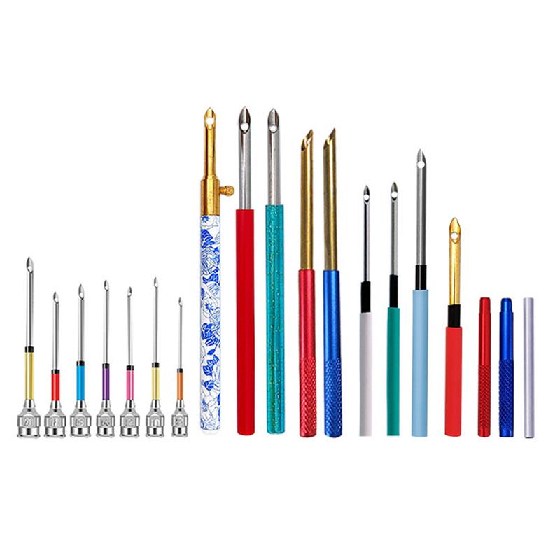 1-17Pcs Punch Needle Tool Kit  - Punch Needle Handle recension och pris