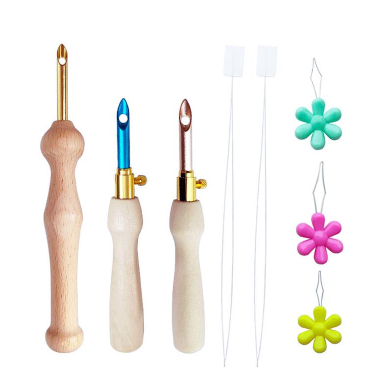 1-17Pcs Punch Needle Tool Kit  - Punch Needle Handle recension och pris