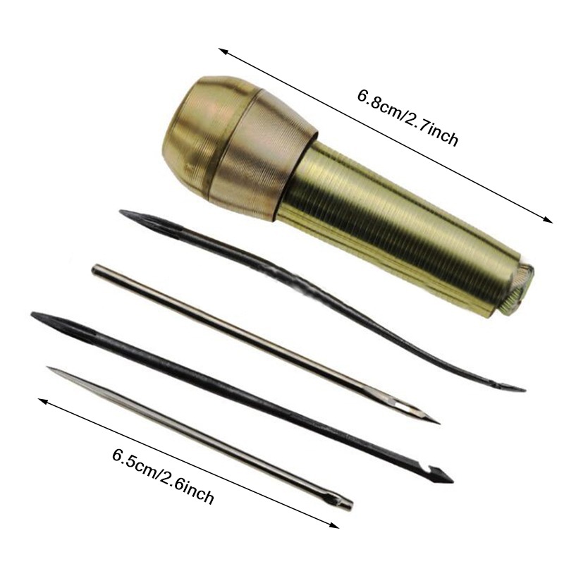 Copper Handle Sewing Awl DIY C - Punch Needle Handle recension och pris