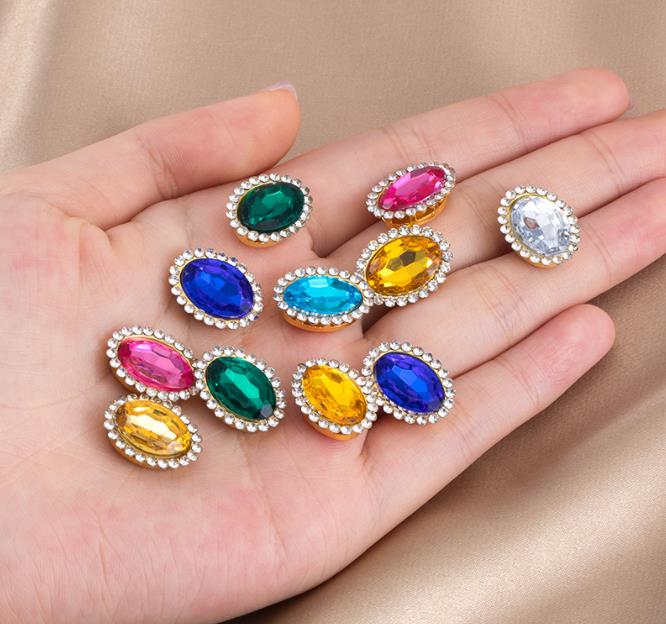 30pcs 14x18mm Colored Acrylic  - Embroidery Art recension och pris