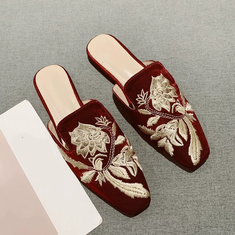 2026 New Womens Shoe Retro Emb - Embroidery Design Free recension och pris