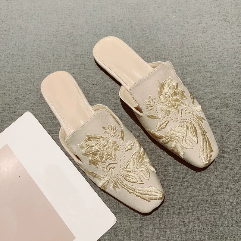 2026 New Womens Shoe Retro Emb - Embroidery Design Free recension och pris