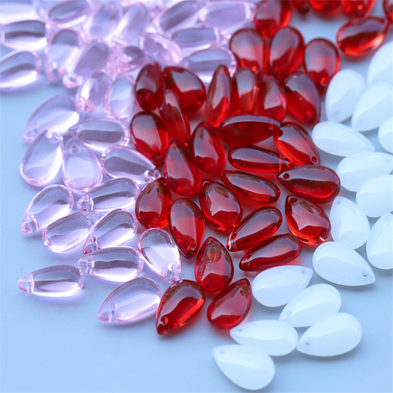 Mix Colors Water Drop Czech La - Embroidery Glass Beads recension och pris