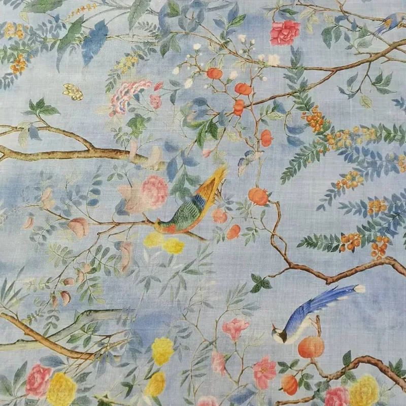 Natural Color Lightweight Rami - Linen Fabric Natural recension och pris