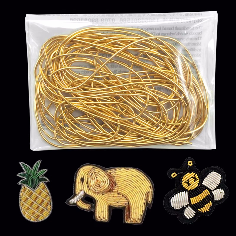 2.6M 1-1.5mm Bullion Wire Fren - Embroidery Threads recension och pris