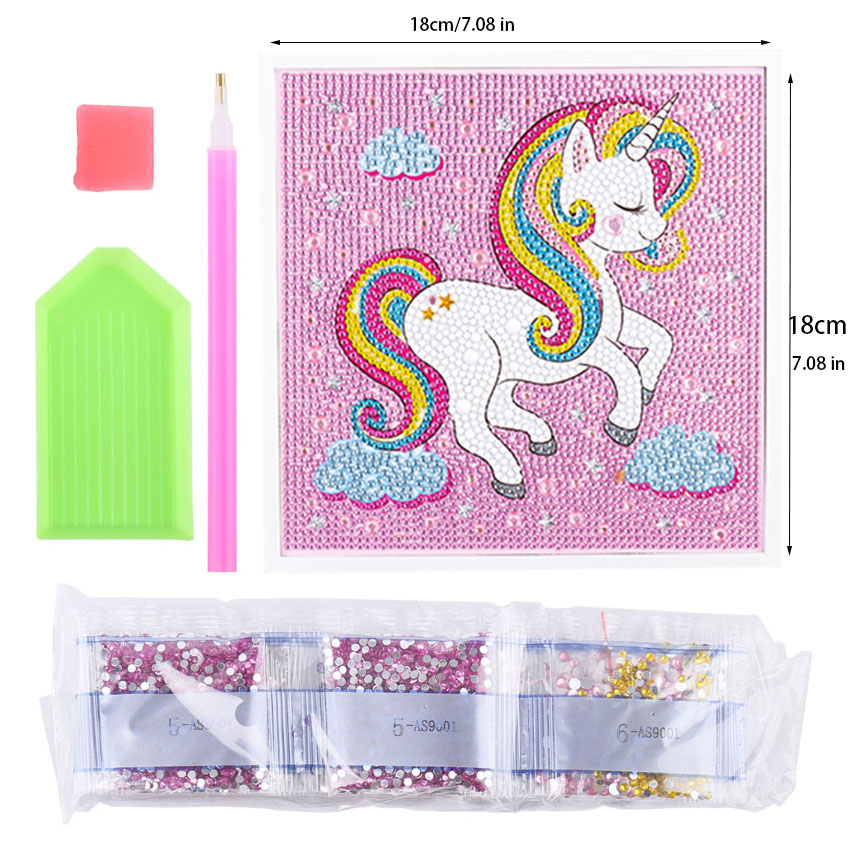 5D Diamond Painting Kit for Ki - Embroidery Unicorn recension och pris
