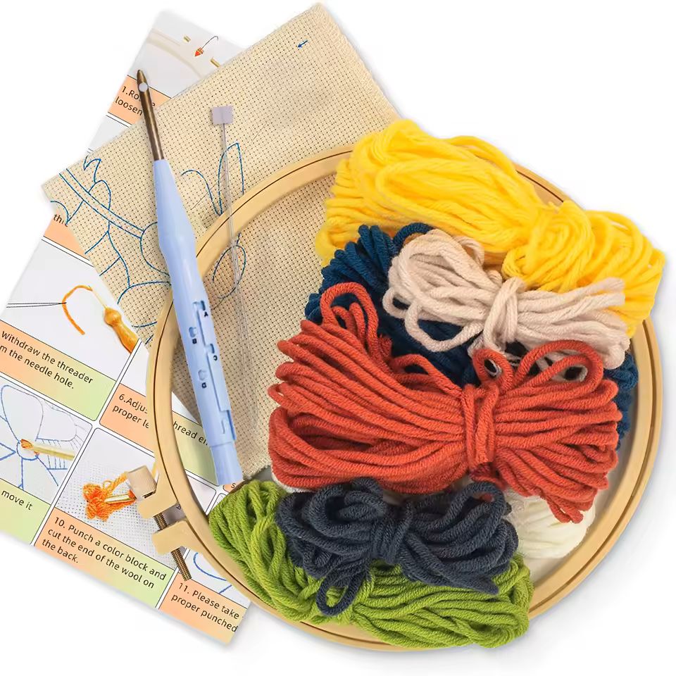 DIY Punch Needle Kits Cute Ani - Punch Needle Handle recension och pris