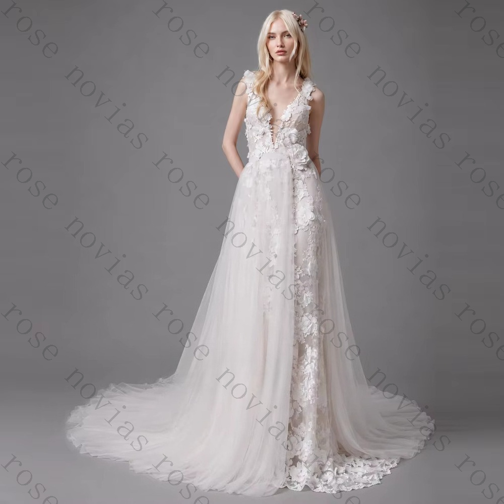 Customized 3D Flower Lace Back - Embroidery Online Design recension och pris