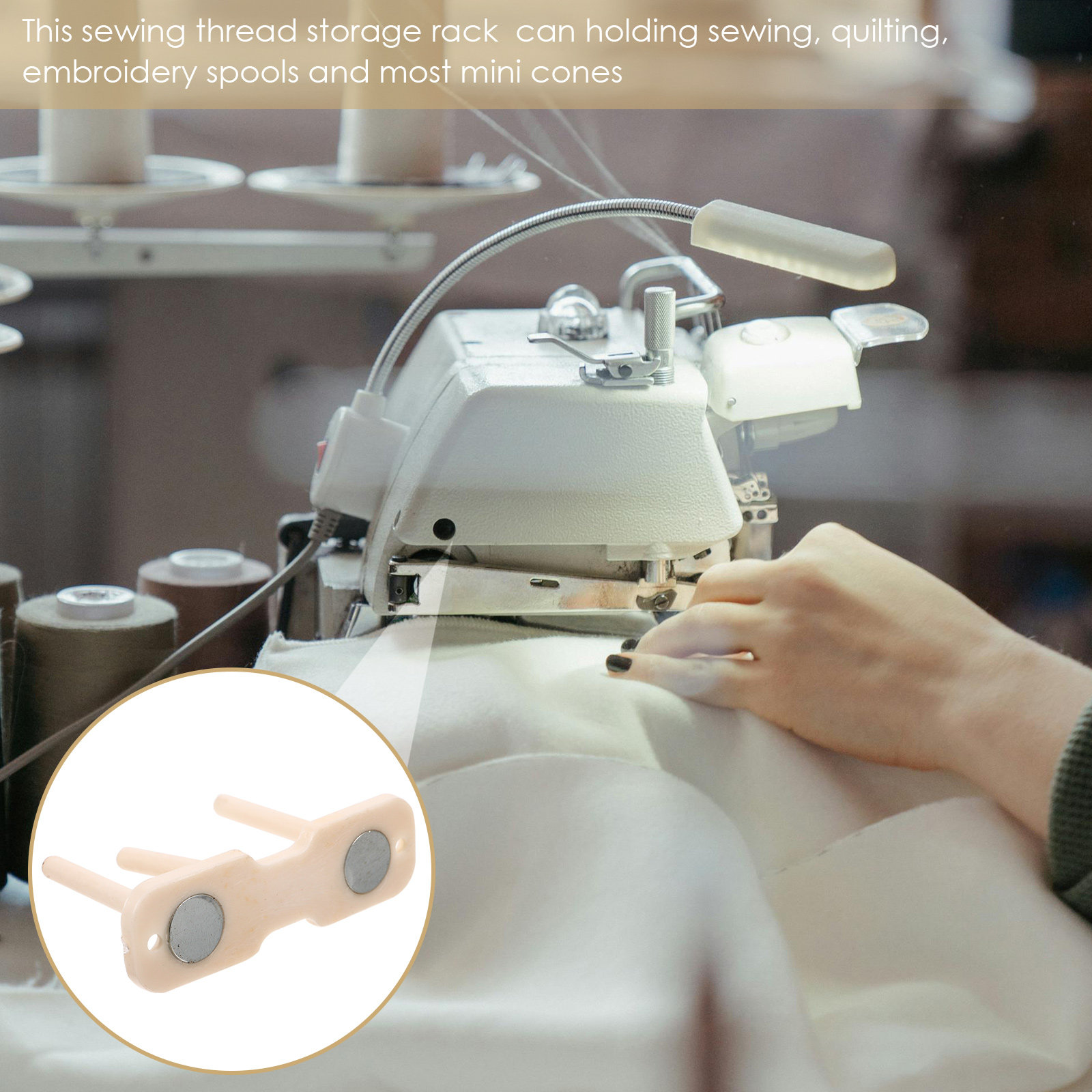 Plastic Thread Spool Holder St - Embroidery Threads recension och pris