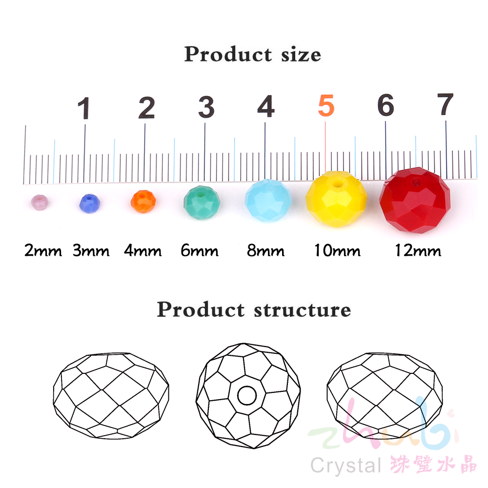 2mm 3mm 4mm Czech Crystal Roun - Embroidery Glass Beads recension och pris