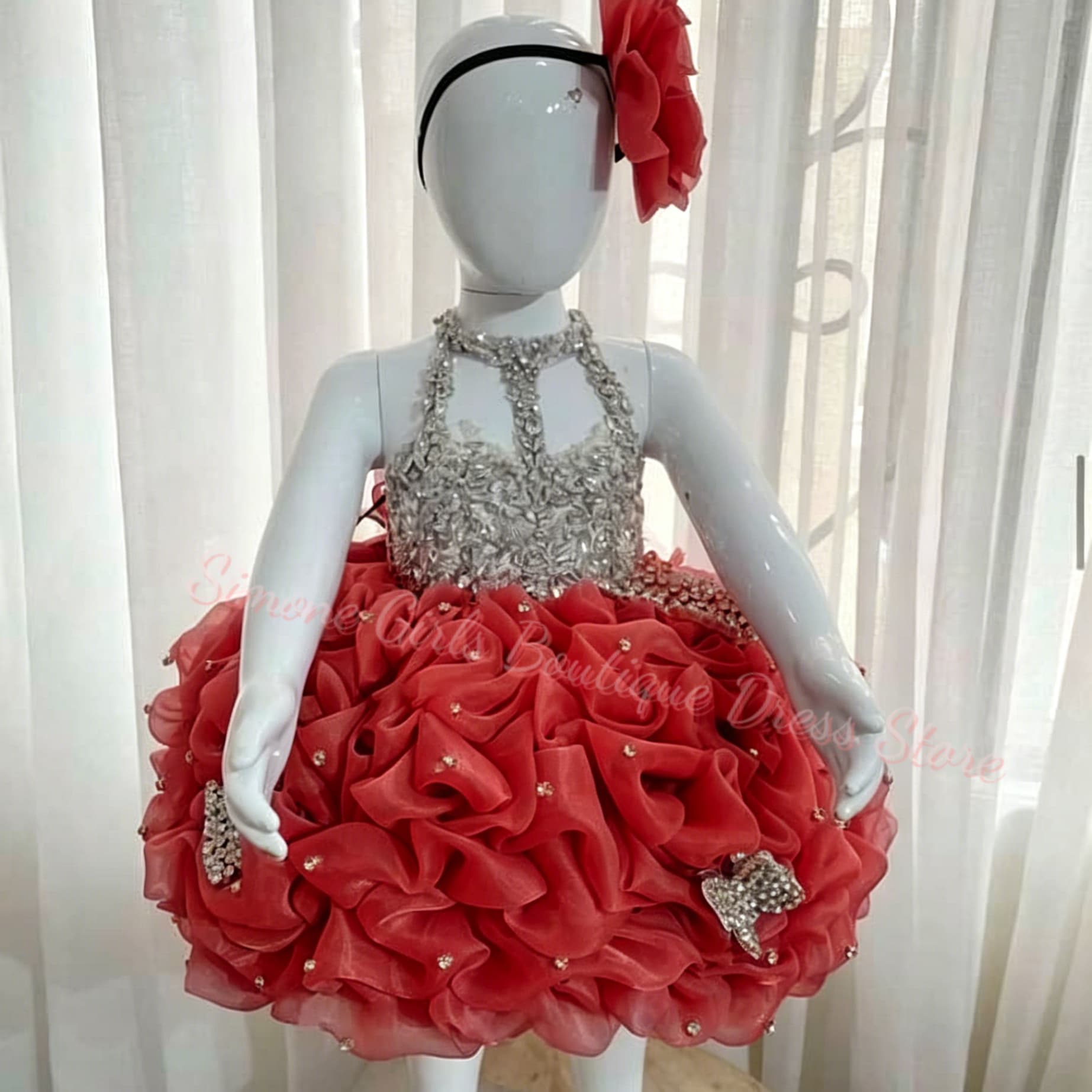 Yellow Ruffles Flower Girl Dre - Embroidery Yellow Dress recension och pris