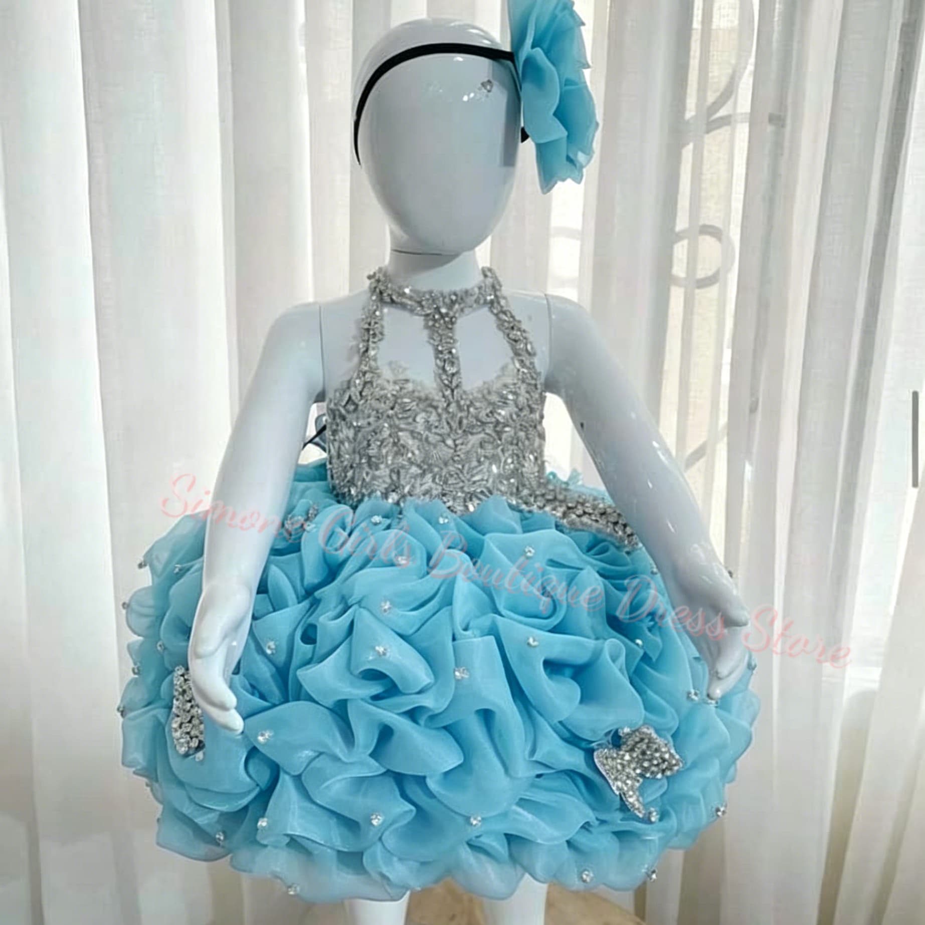 Yellow Ruffles Flower Girl Dre - Embroidery Yellow Dress recension och pris