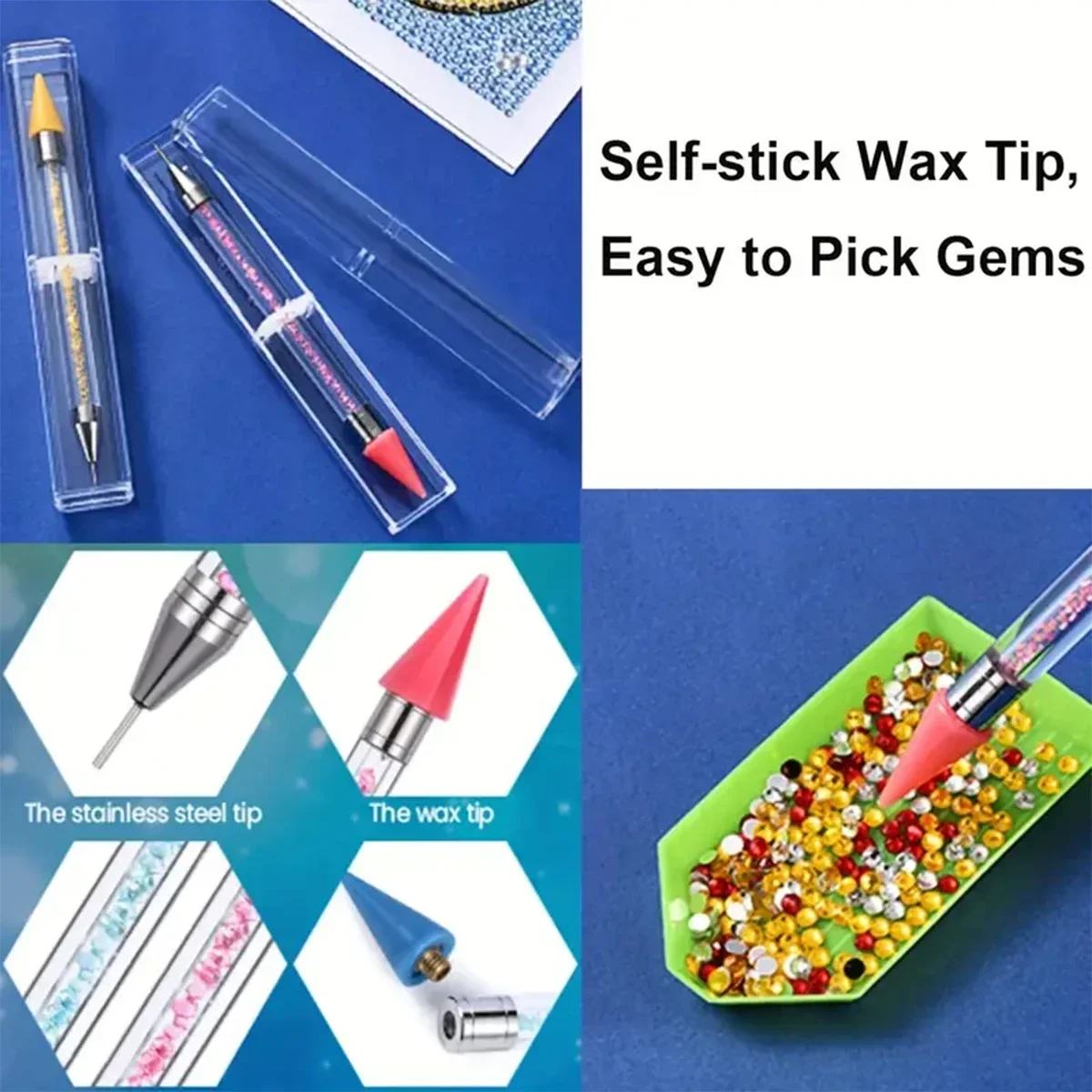 Waxless Diamond Painting Tool, - Embroidery Art recension och pris