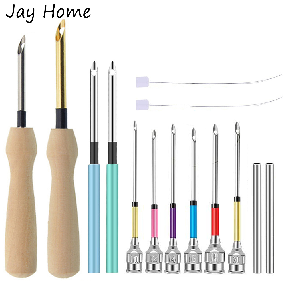 Embroidery Stitching Punch Nee - Punch Needle Handle recension och pris