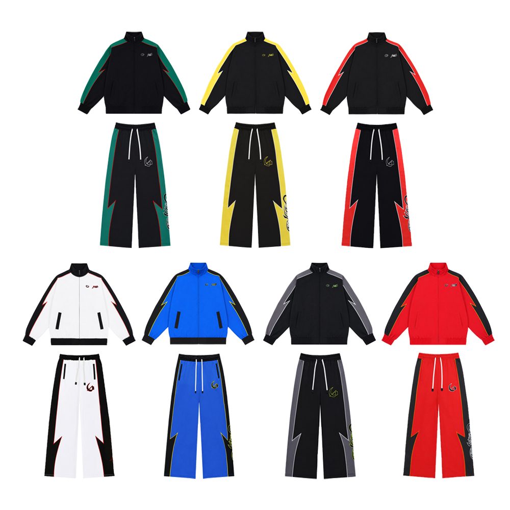 Y2k Streetwear Men's Sets Two  - Embroidery Letter recension och pris