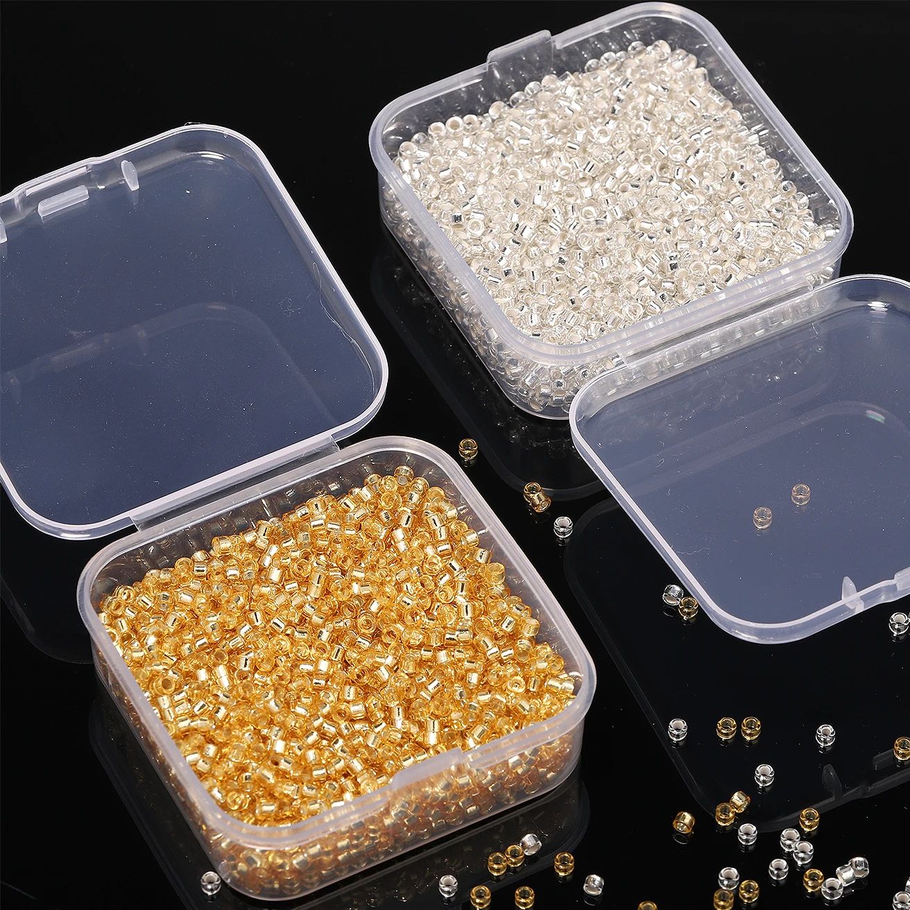 2.5mm Seed Beads Boxed Tibetan - Embroidery Glass Beads recension och pris