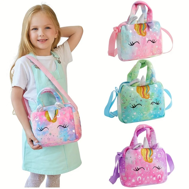 Sweet Unicorn Handbags For Gir - Embroidery Unicorn recension och pris