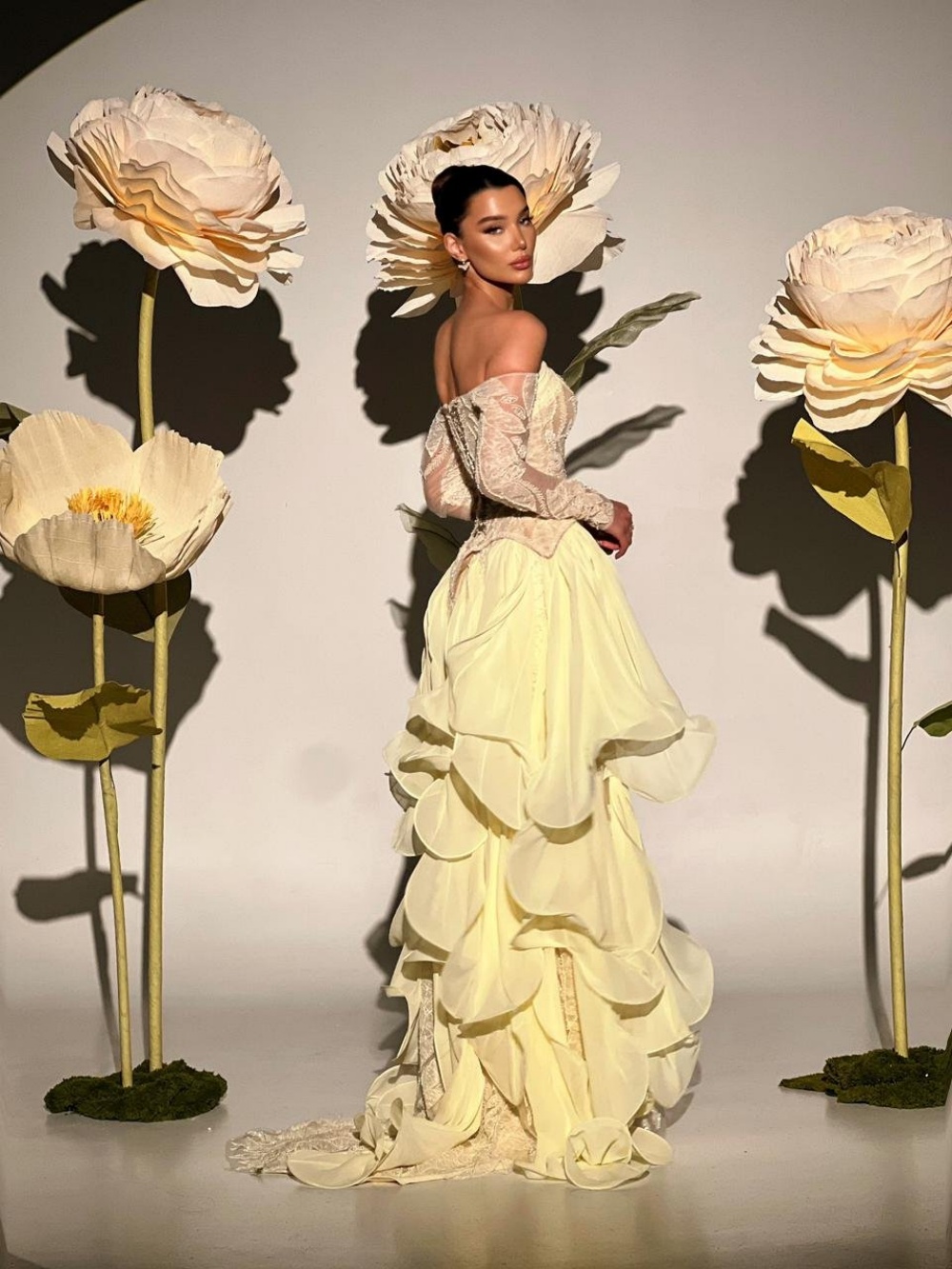 Exquisite Butter Yellow Prom D - Embroidery Yellow Dress recension och pris