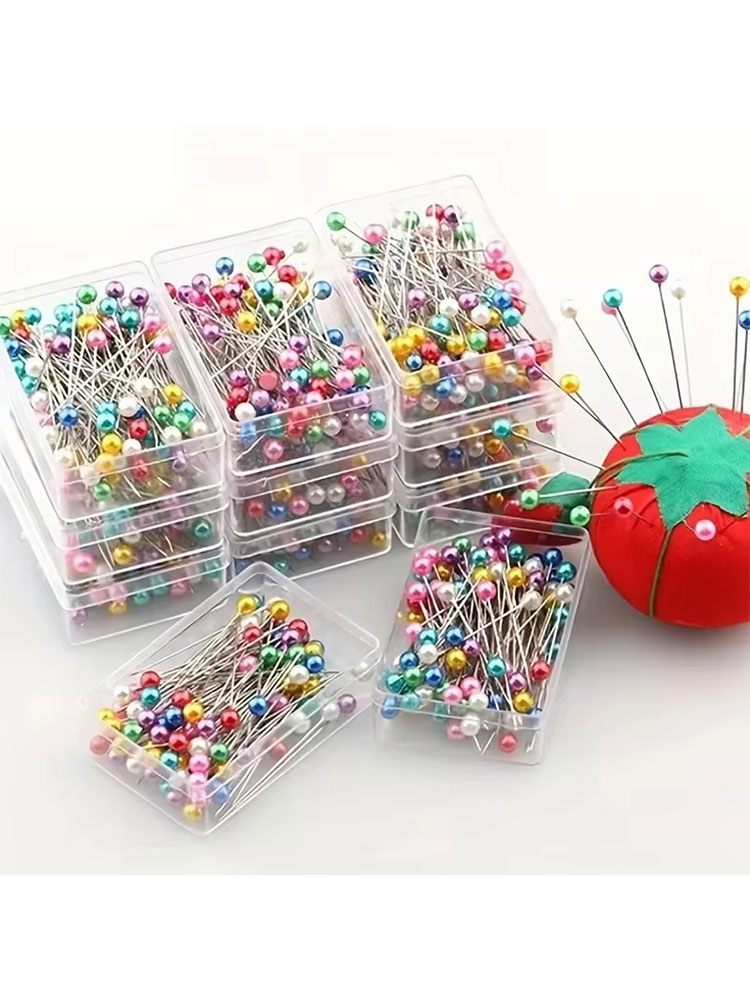 New 100pcs Fashion Sewing Need - Embroidery Glass Beads recension och pris