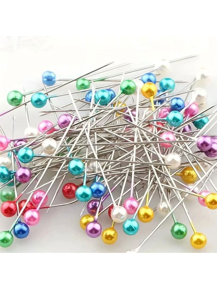 New 100pcs Fashion Sewing Need - Embroidery Glass Beads recension och pris