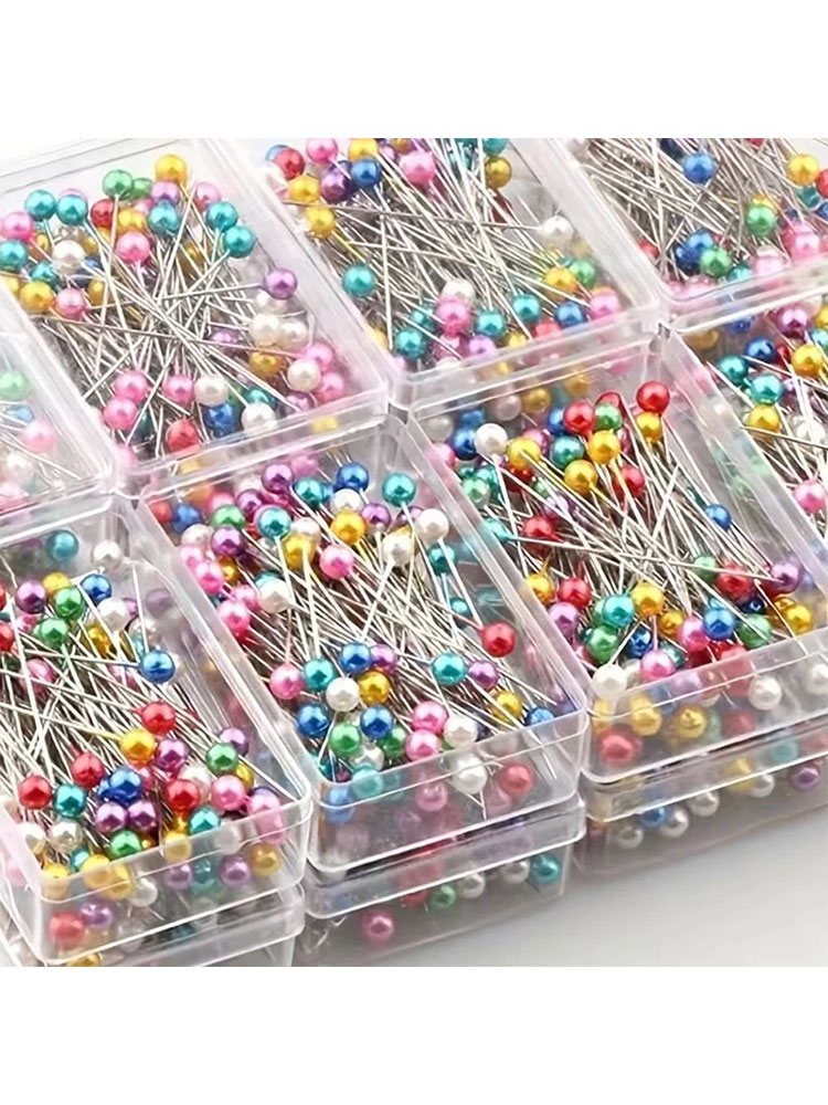 New 100pcs Fashion Sewing Need - Embroidery Glass Beads recension och pris