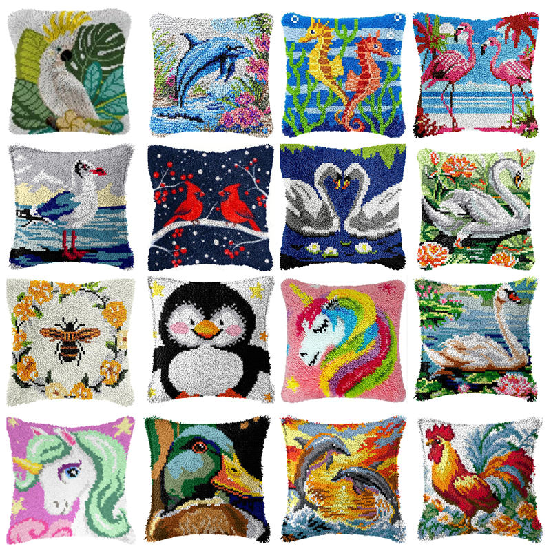 DIY Bird Unicorn Pillow Handcr - Embroidery Unicorn recension och pris