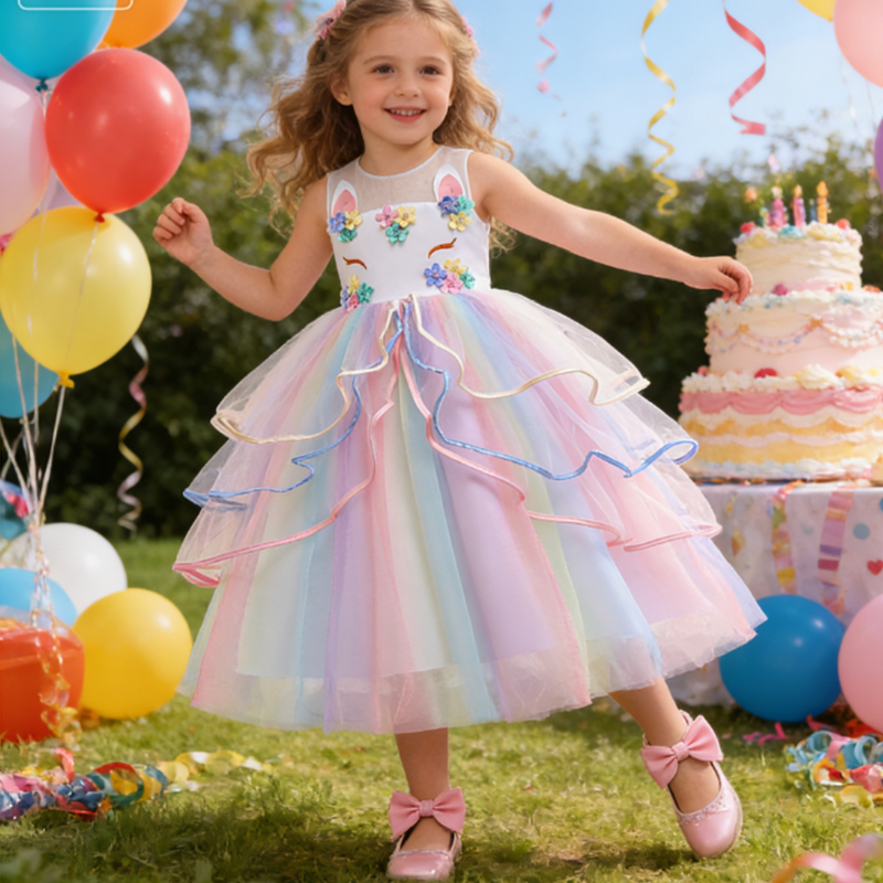 Carnival Clothing Girl Colorfu - Embroidery Unicorn recension och pris