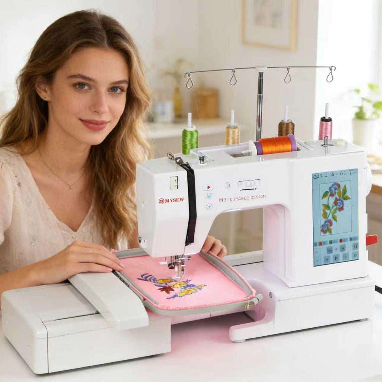 MYSEW M9 Customizable High-Spe - Embroidery Machines recension och pris